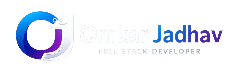 Omkar Jadhav Logo